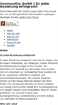 Mobile Screenshot of commundia.de